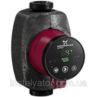 РЕГУЛЬОВАНИЙ ЦИРКУЛЯЦІЙ СМАК ALPHA 2. 1x230B; МОНТАЖНА ДОВЖИНА 130ММ, фото 1