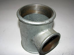 Трійник редукційний оцинкований 3" x 2" ВВВ Hydro-T