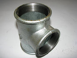 Трійник редукційний оцинкований 3" x 2 1/2" ВВВ Hydro-T