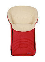 Дитячий спальний мішок-конверт на натуральній овчині Womar Zaffiro No8 Early spring standart червоний