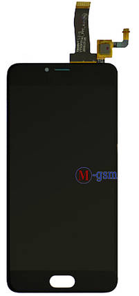 LCD-модуль Meizu M5 (M611a/M611h) чорний, фото 2