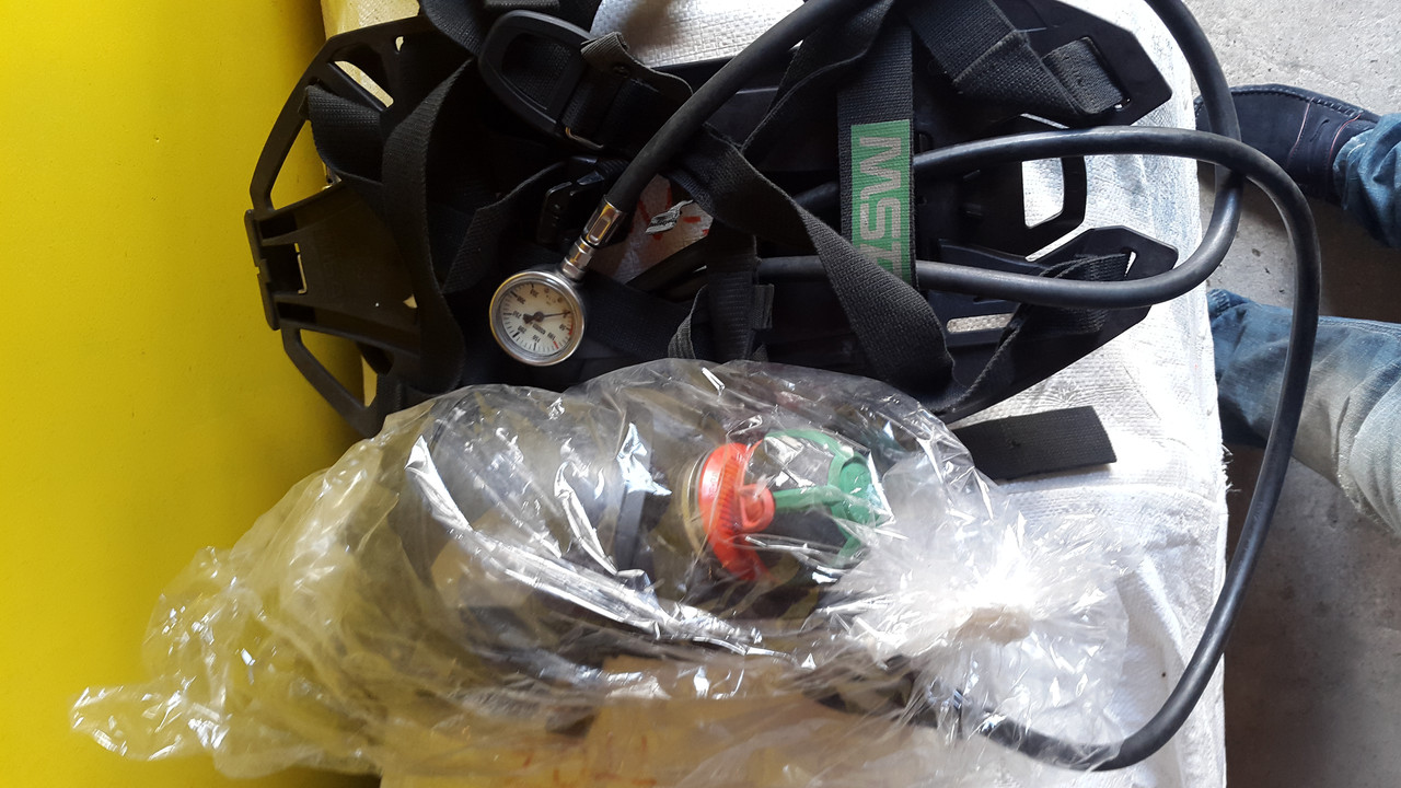 Дыхательный аппарат на сжатый воздух MSA AUER : продажа, цена в Одессе ...