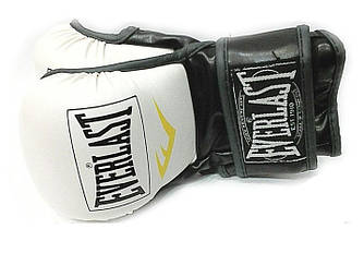 Рукавички для змішаних єдиноборств Everlast 4612 (поліуретан) білі