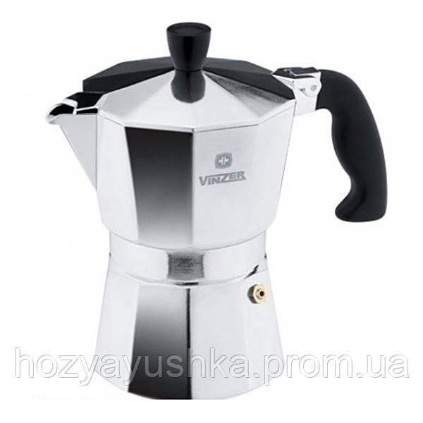 Гейзерна кавоварка Vinzer 3 чашки 89385