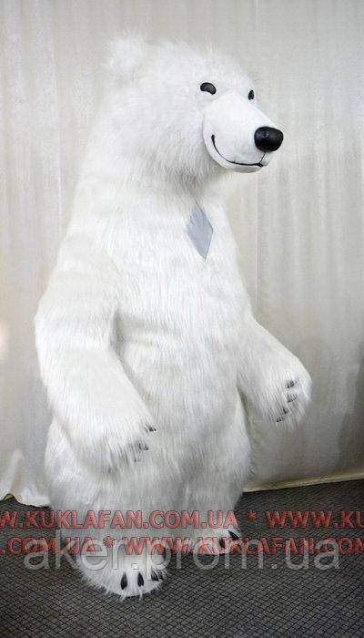 Надувной ростовой костюм Белый Медведь Хеппи (цвета в ассортименте) - фото 2 - id-p580136883