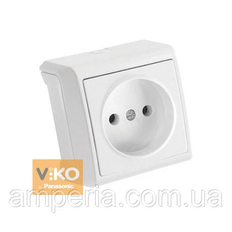 Розетка без заземлення біла ViKO Vera 90681007