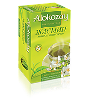 Зелений чай із пелюстками жасмину ТМ "Alokozay" 