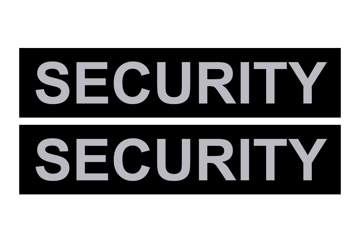 Змінний напис для шлеї SECURITY № 1, 2 та нашийника № 2, фото 1