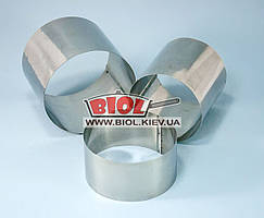 Набір форм для викладання гарніру з неіржавкої сталі (3 шт. - три кола) Empire EM-9682