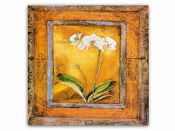 Картина Квітка Орхідея 15.0 x 15.0 x 1.0 см