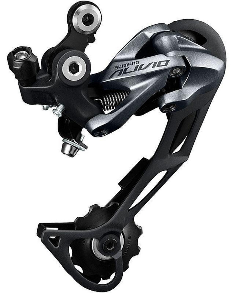 Перемикач задній Shimano Alivio RD-M4000 9 швидкостей довгий важіль