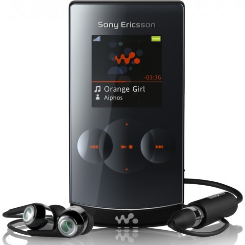 Мобільний телефон розкладачка Sony Ericsson W980 чорний, соні еріксон з плеєром, фото 1