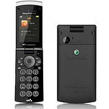 Мобільний телефон розкладачка Sony Ericsson W980 чорний, соні еріксон з плеєром, фото 3