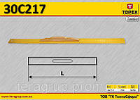 Линейка стальная с ручкой, TOPEX 30C217