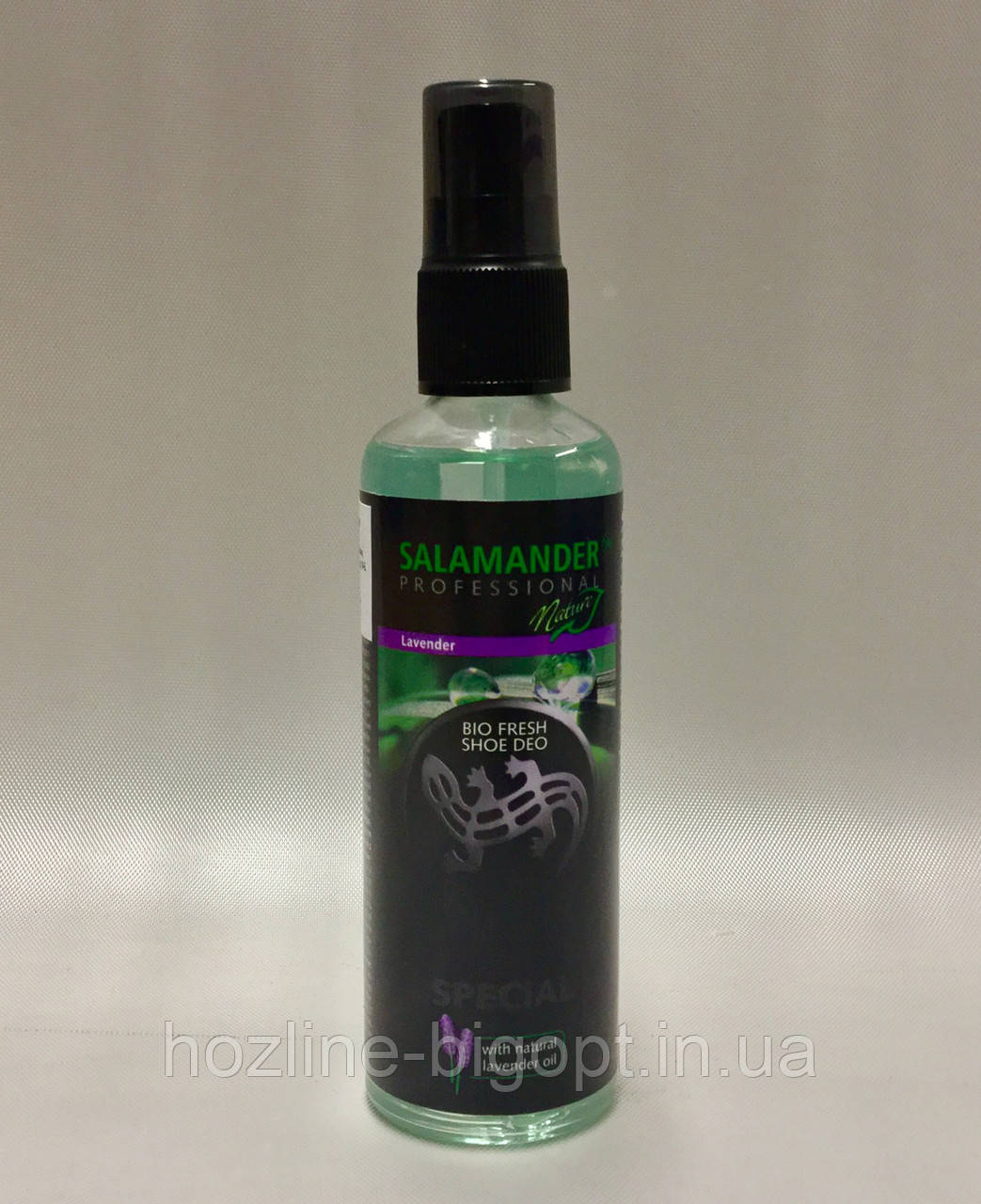 SALAMANDER-PROF Bio Fresh Натуральний дезодорант-спрей для взуття 100мл ЛАВАНДА NEW