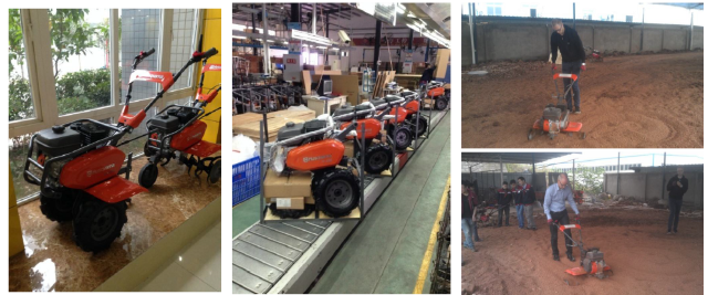 Завод Husqvarna виробництво мотоблоків та культиваторів