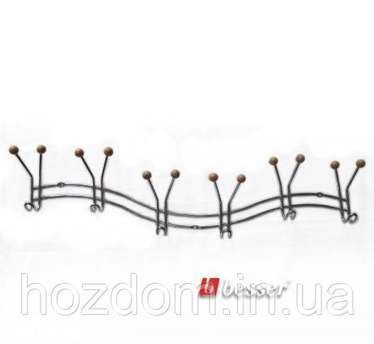 Гачок хром, силіконовий наконечник — 6