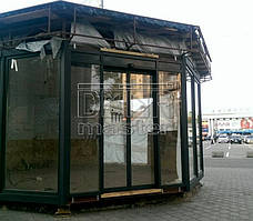 Автоматические двери Cuppon, Шаурма (г. Днепр) 05.05.2017 2