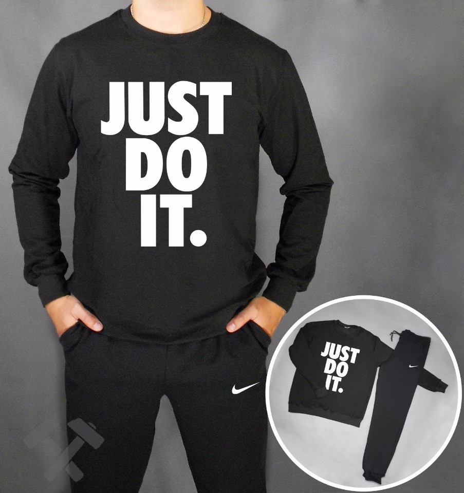 Тренировочный мужской летний споривный костюм Nike (Найк)