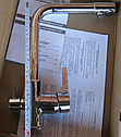 Змішувач на кухню Globus Lux Lazer GLLR-0444 з краником під осмос ХРОМ, фото 8