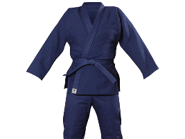 Кимоно для дзюдо. Цвет синий. Рост 140(1) - фото 2 - id-p40071968