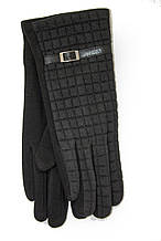 Жіночі стрейчеві рукавички Чорні