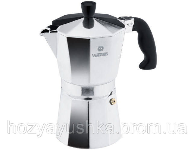 Гейзерна кавоварка Vinzer 9 чашок 89387
