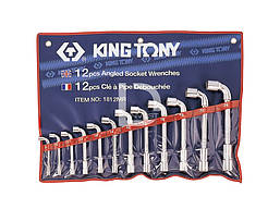 Набір ключів Г-подібний 12 шт. 8-24 мм KING TONY