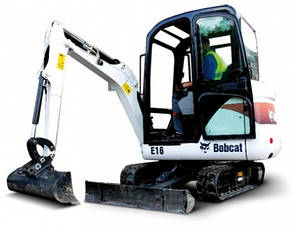 Запчастини на екскаватор Bobcat E16