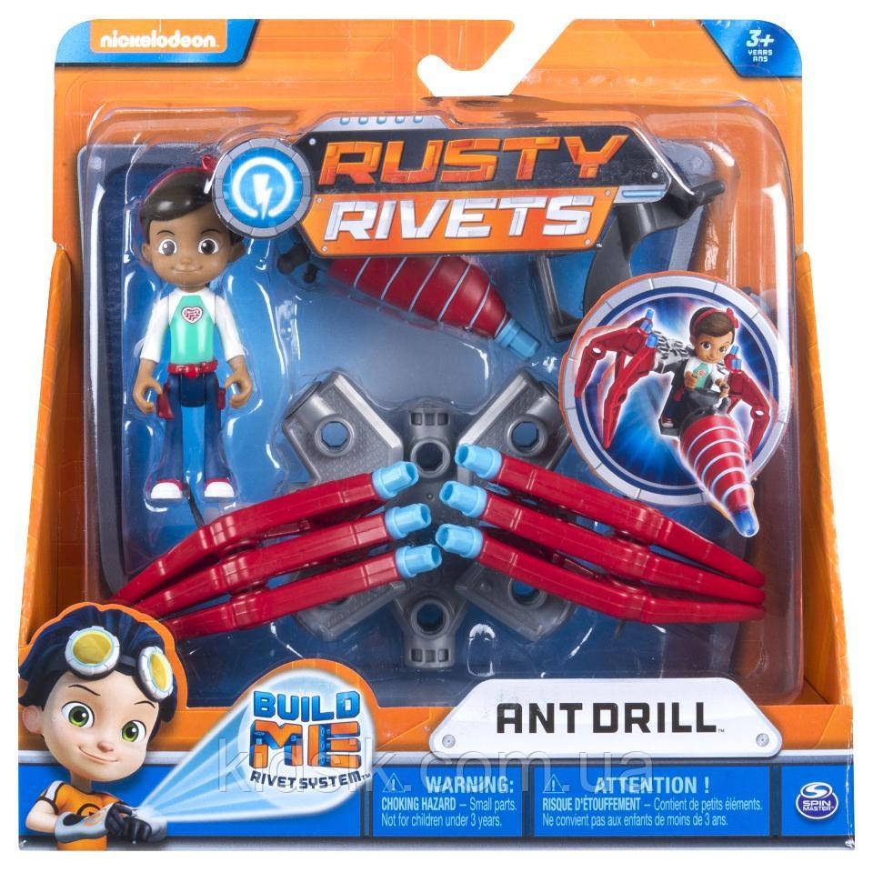 Ігровий набір System Ant Drill Маленький інженер Рости - Rusty Rivets - Іржаві заклепки, Spin Master