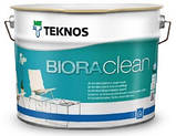 Фарба з сріблом антимікробна Biora Clean Teknos Біора Клін, 9л, фото 2