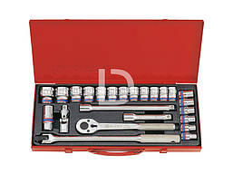 Набір головок 1/2" 24 од. 6 г. 10-32 мм KING TONY