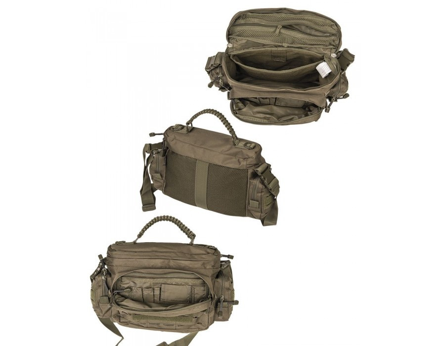 Туристическая сумка 7л MilTec TACTICAL PARACORD BAG SMALL Black 13726102 - фото 2 - id-p580671248