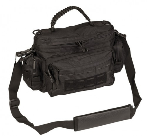 Туристическая сумка 7л MilTec TACTICAL PARACORD BAG SMALL Black 13726102 - фото 1 - id-p580671248