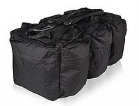 Туристическая сумка-рюкзак 98л MilTec COMBAT DUFFLE BAG TAP Black 13846002