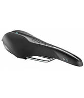 Седло Selle Royal SCIENTIA M1 Moderate, 3D skingel, обивка Black gummy/Black mokka
