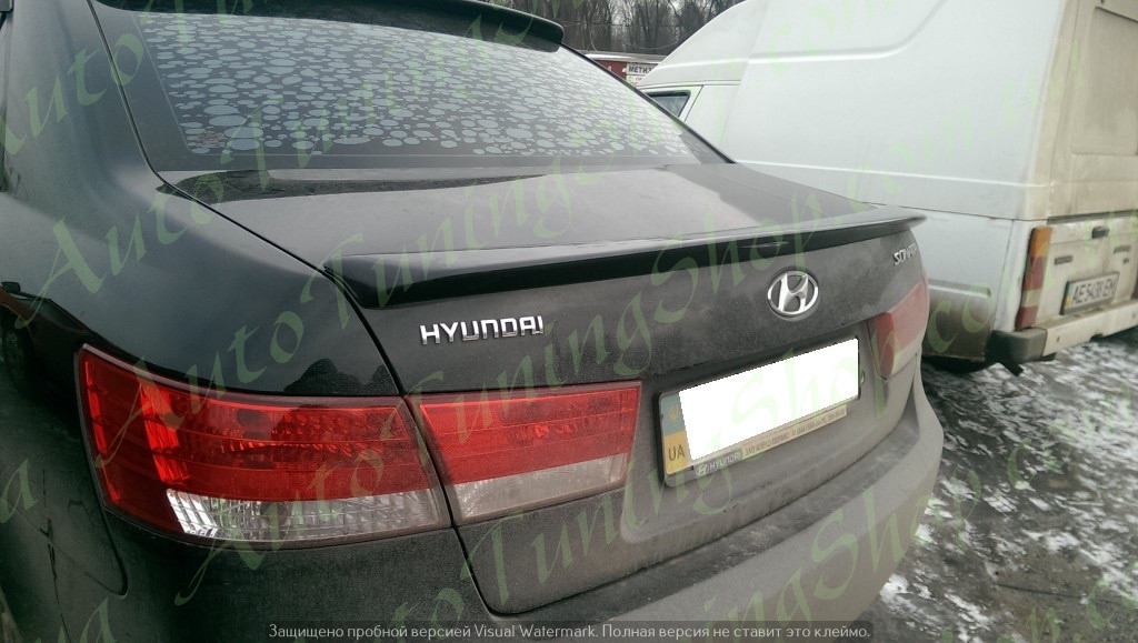 Lip-спойлер на багажник, фото 1