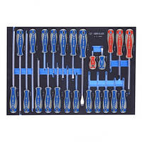 Набір викруток, ложемент, 24 пр. KING TONY