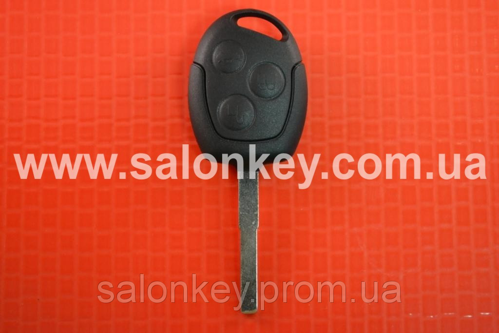 Ключ корпус Ford mondeo, focus, fiesta, fusion, 3 кнопки лезо HU101