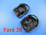 Ключ корпус Ford mondeo, focus, fiesta, fusion, 3 кнопки лезо HU101, фото 4