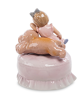 Музична статуетка Pavone "Дівчинка із собачкою" CMS-27/16, фото 2