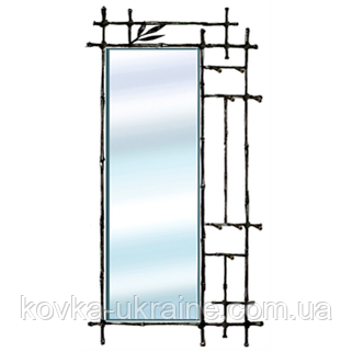 Кована рама для дзеркала "бамбук"