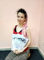 Чайковська Наталія отримала сертифікат інструктора з пілатесу в школі Олімпія