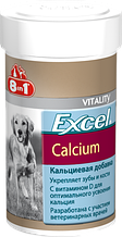 Кальцій 8in1 Excel Calcium для собак таблетки 155 шт.