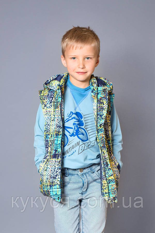 Kurtka dlya malchika foto Куртка-жилет для мальчика