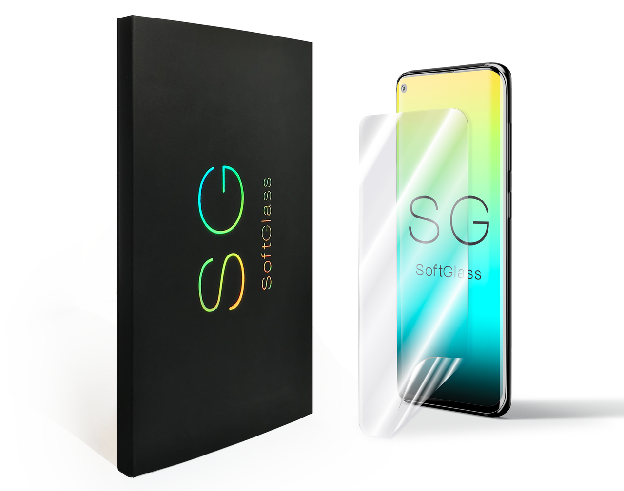 

Мягкое стекло Samsung S20 SM-G980F SoftGlass, Прозрачный