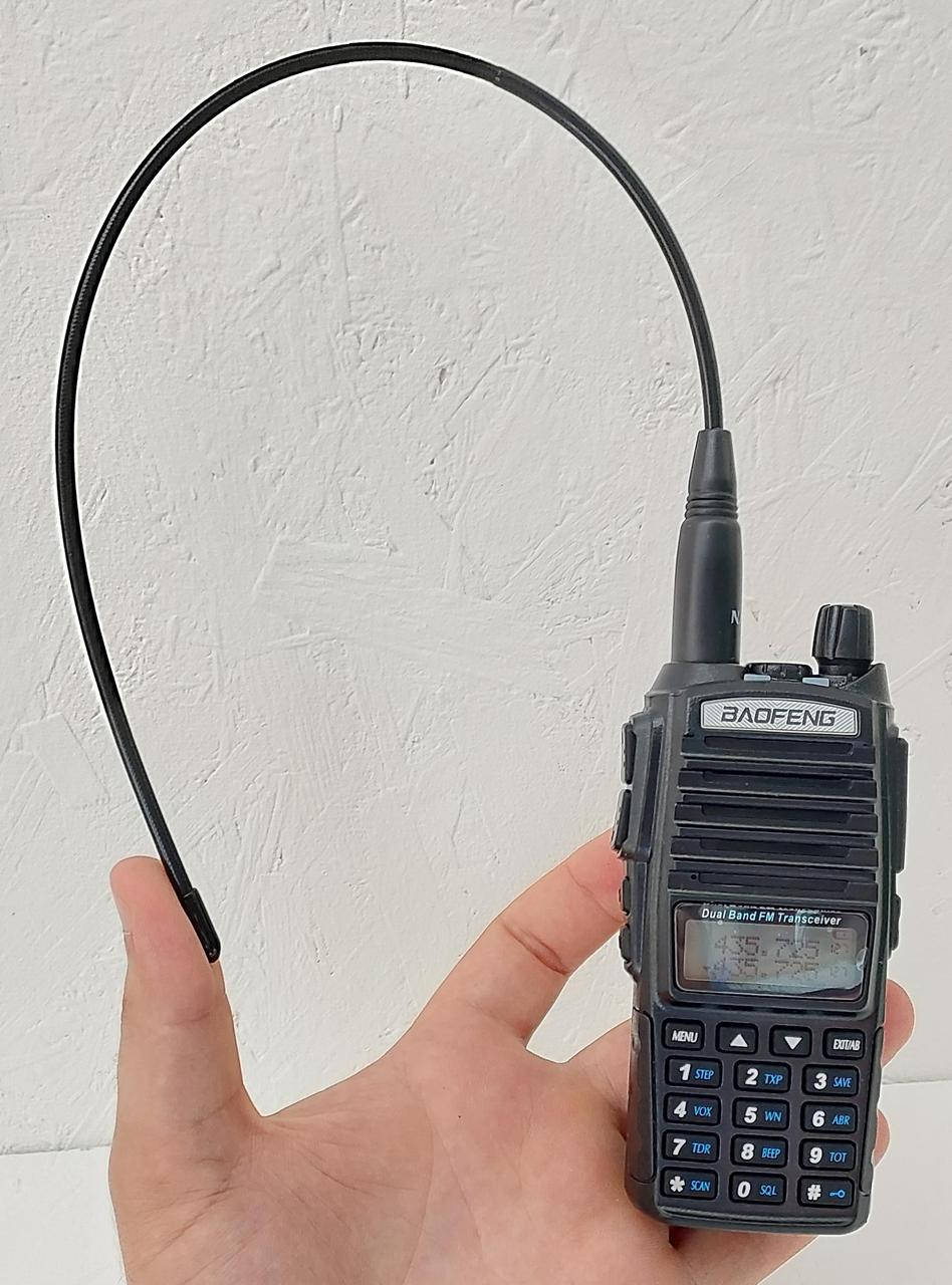 

Рация Baofeng UV-82 + Усиленная антенна до 10 км батарея 2800 мАч Черная