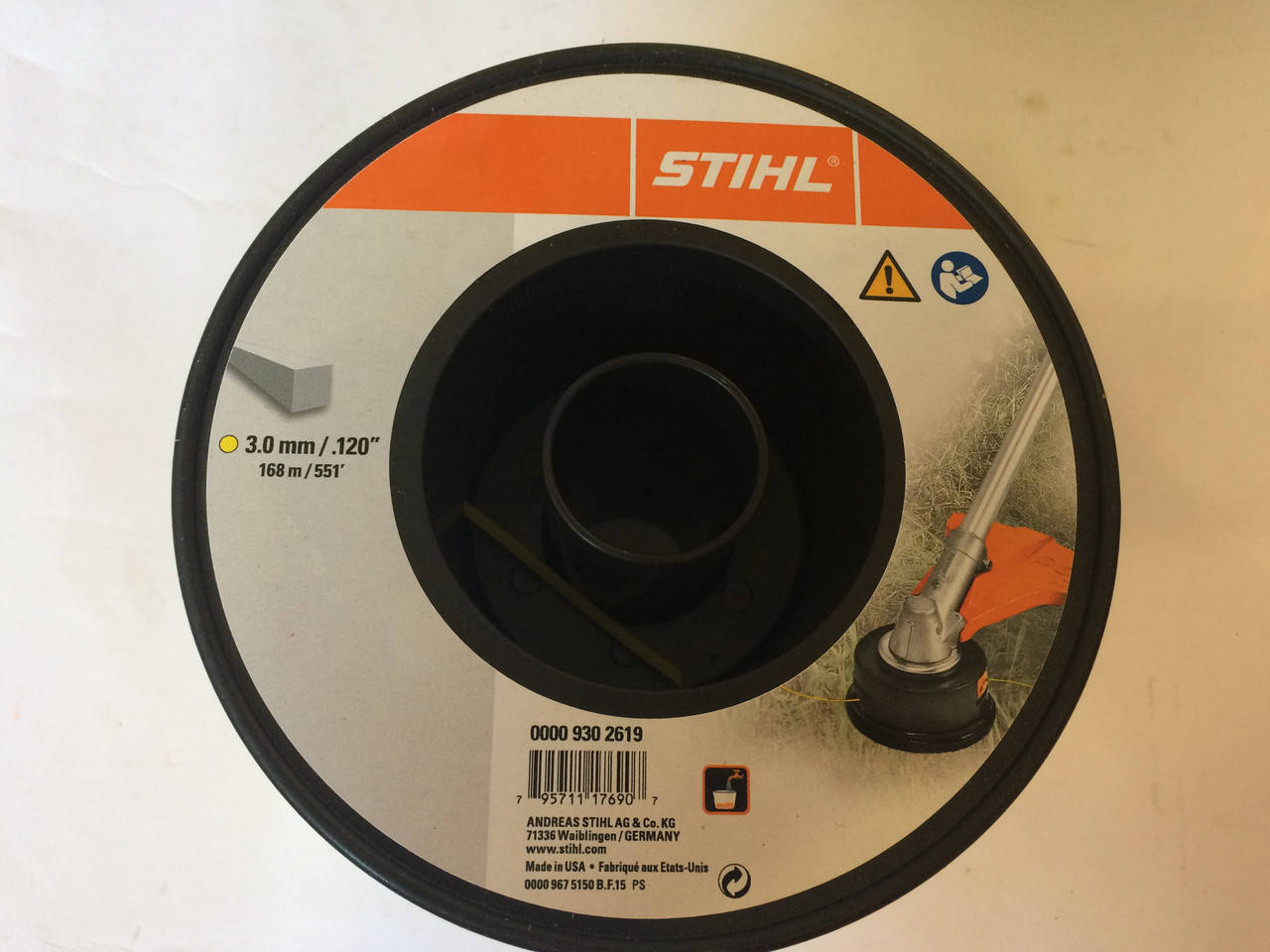 

Леска косильная Stihl 3.0 мм. длина 168 метров (квадрат)