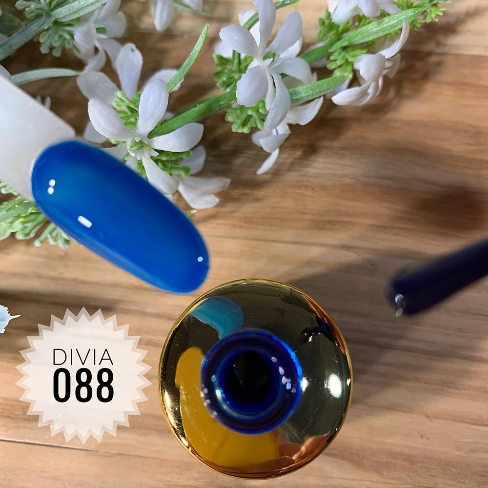 

Divia Гель-лак для нігтів Colour Di100 №088 (Темна Лазурь)