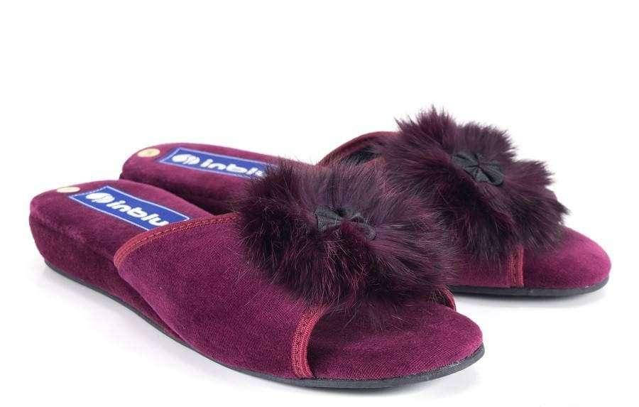 

Женские комнатные тапочки Inblu Бордовый 36